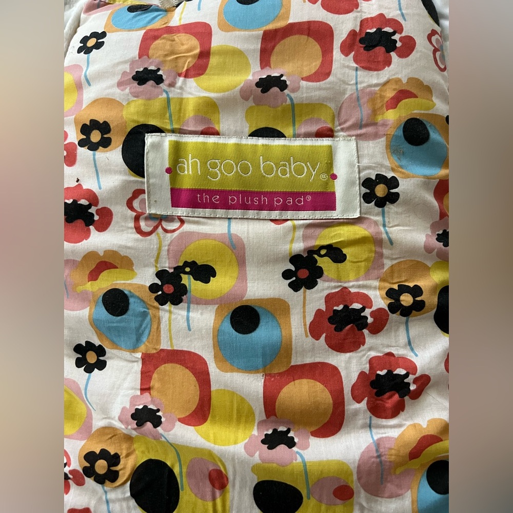 Colorful Floral Baby Changing Pad